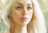 Daenerys Targaryen digitalart by Aleksei Vinogradov