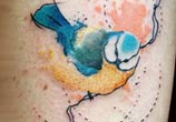 Birdie tattoo by Bambi Tattoo