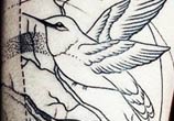 Sparrows dotwork tattoo by Bambi Tattoo