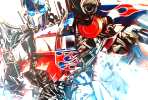 Optimus Prime painting by Ben Jeffery