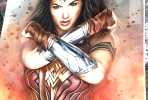 Wonder Woman oil painting by Ben Jeffery