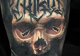 Inner Skull Grave tattoo by Benjamin Laukis