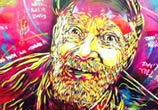 Abstract old man portrait by C215