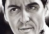 Al Pacino in Michael Corleone drawing by Charles Laveso