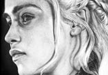 Daenerys Targaryen drawing by Charles Laveso