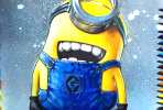 Minion color drawing by Craig Deakes