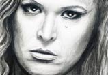 Ronda Rousey drawing by Dino Tomic