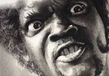 Samuel L. Jackson from Pulp Fiction by J. Knight Art