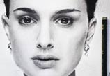 Natalie Portman portrait drawing by Jonathan Knight Art