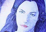 Arwen the Evenstar watercolor painting by Kinko White