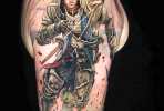 Assassins Creed tattoo by Nikko Hurtado