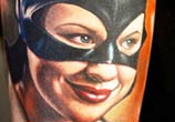 Catwoman tattoo by Nikko Hurtado