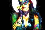 Catwoman mixedmedia by Patrice Murciano