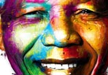 Nelson Mandela mixedmedia by Patrice Murciano