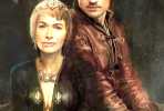 Cersei and Jamie Lannister drawing by Rudy Nurdiawan