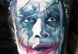 Joker tattoo by Sergey Shanko