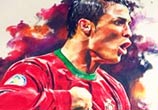 Cristiano Ronaldo drawing by The Illestrator