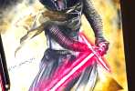 Kylo Ren color drawing by Tom Chanth Art