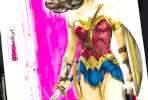 Wonder Woman drawing by Tom Chanth Art