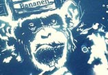 Ape Bananen mixedmedia by Tony Ronnebeck