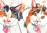 Louise and Tess by Tori Ratcliffe Art